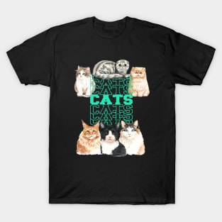 Clowder of Cats T-Shirt